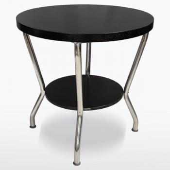 Kulatý konferenční trubkový stolek Kulatý konferenční trubkový stolek